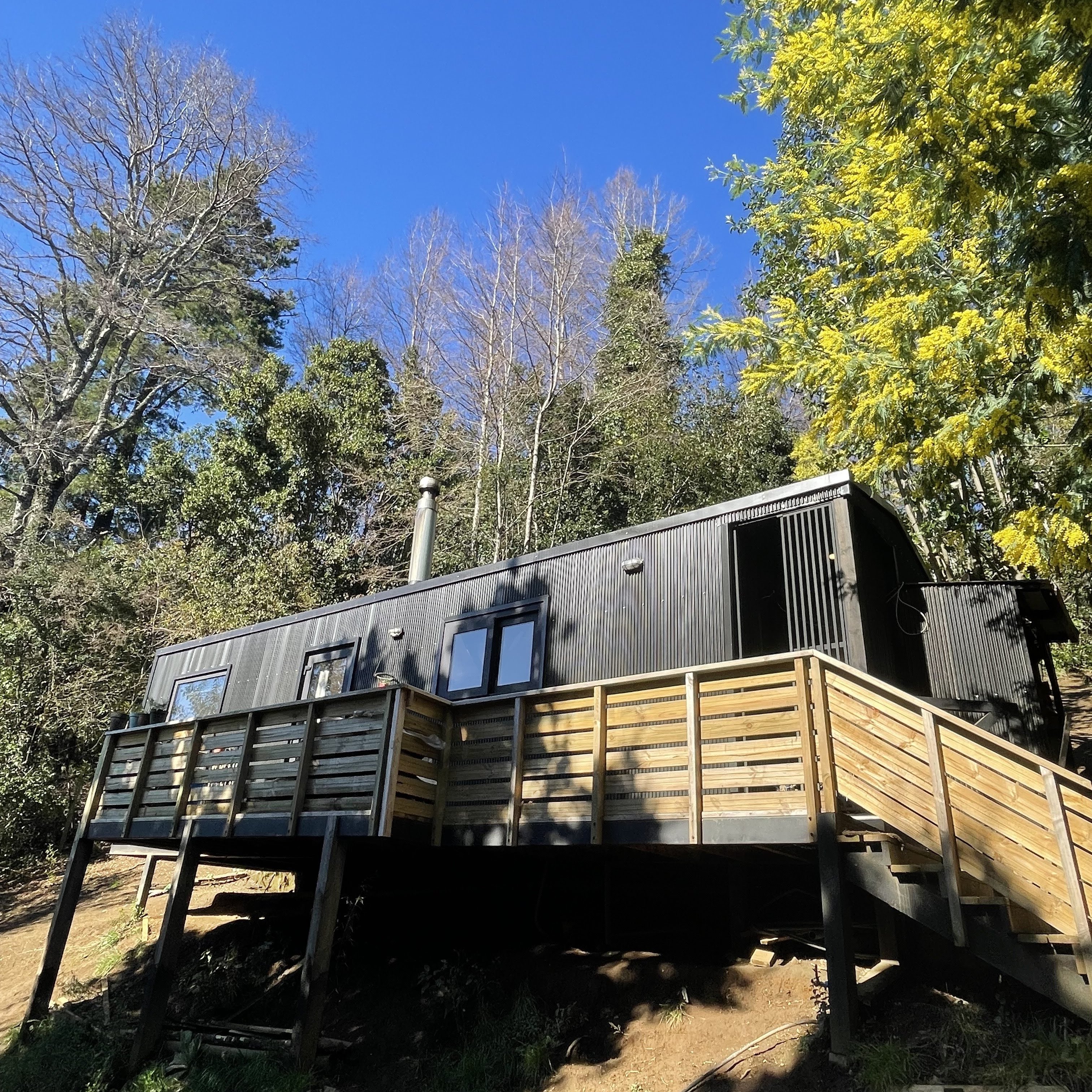 Casa moderna terminada en Pucón